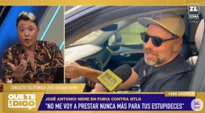 “Conmigo no vas a jugar ni te vas a reír”: José Antonio Neme impacta y le responde con todo a Sergio Rojas por falsa acusación